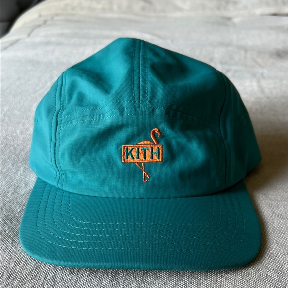 Kith flamingo nylon five panel hat - Picture 1 of 4